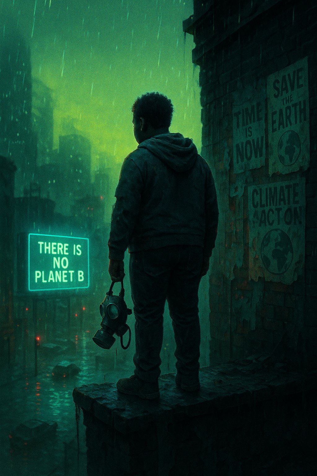 Cinematic visual for Climate Collapse
