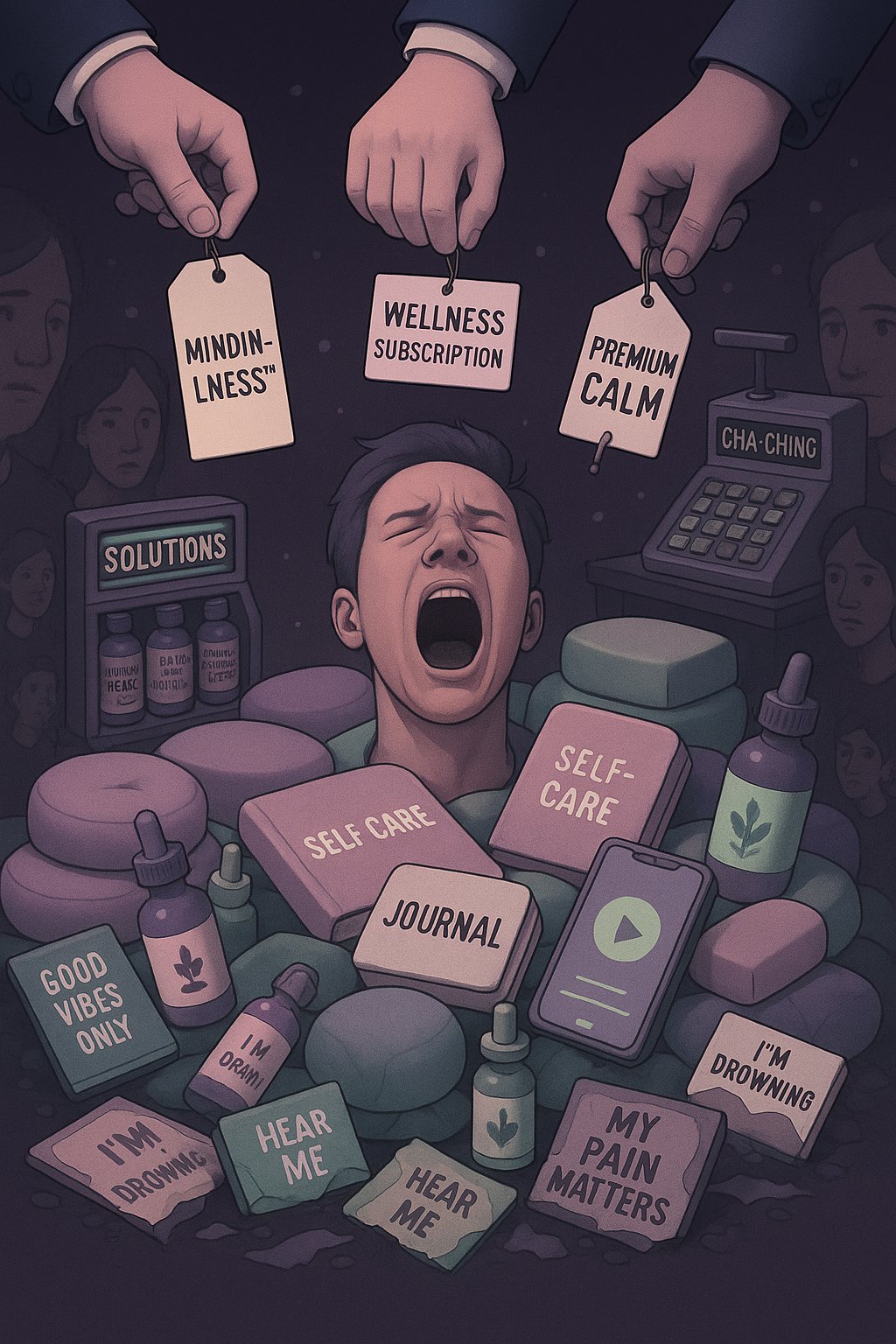 Cinematic visual for Mental Health & Emotional Warfare